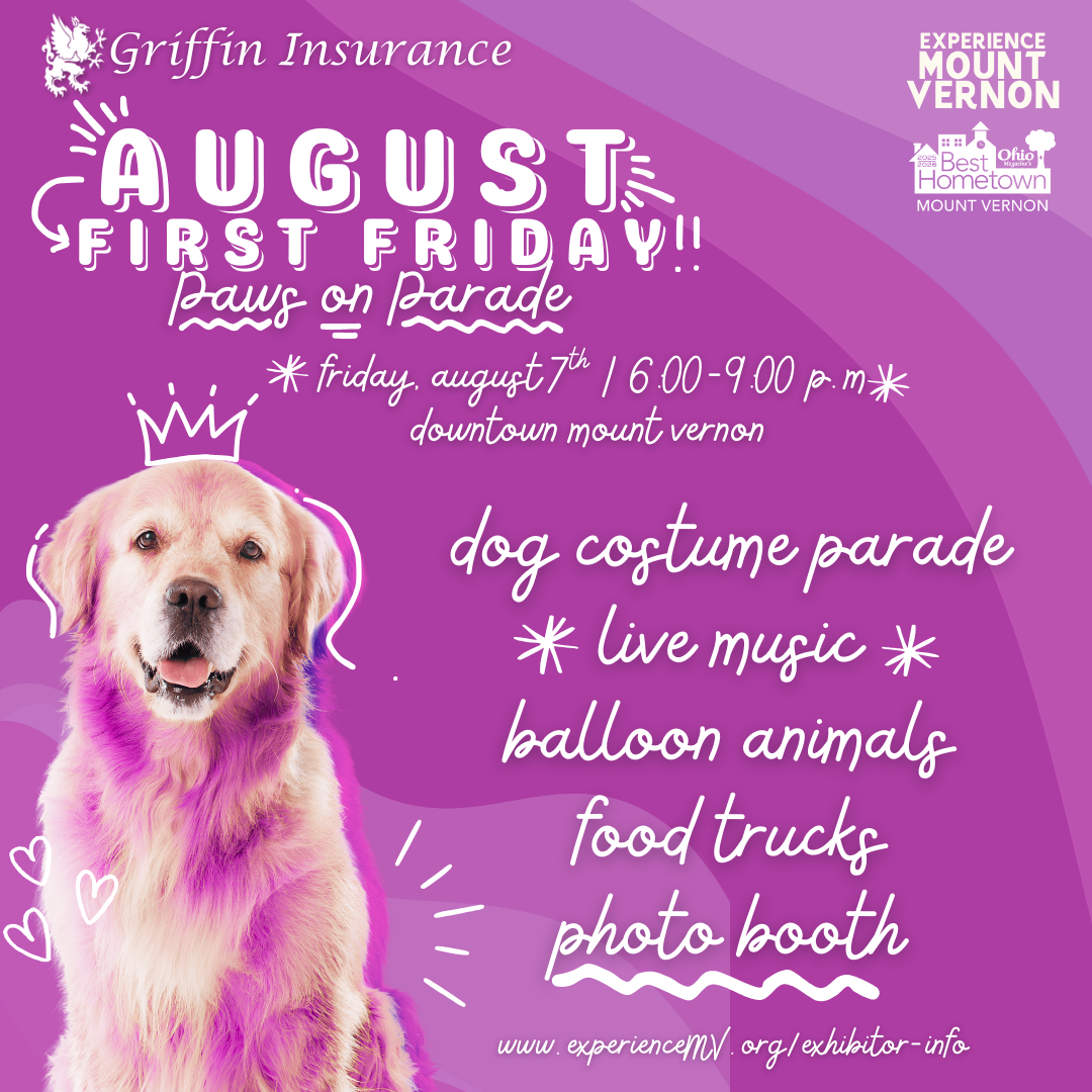 August First Friday: Paws on Parade