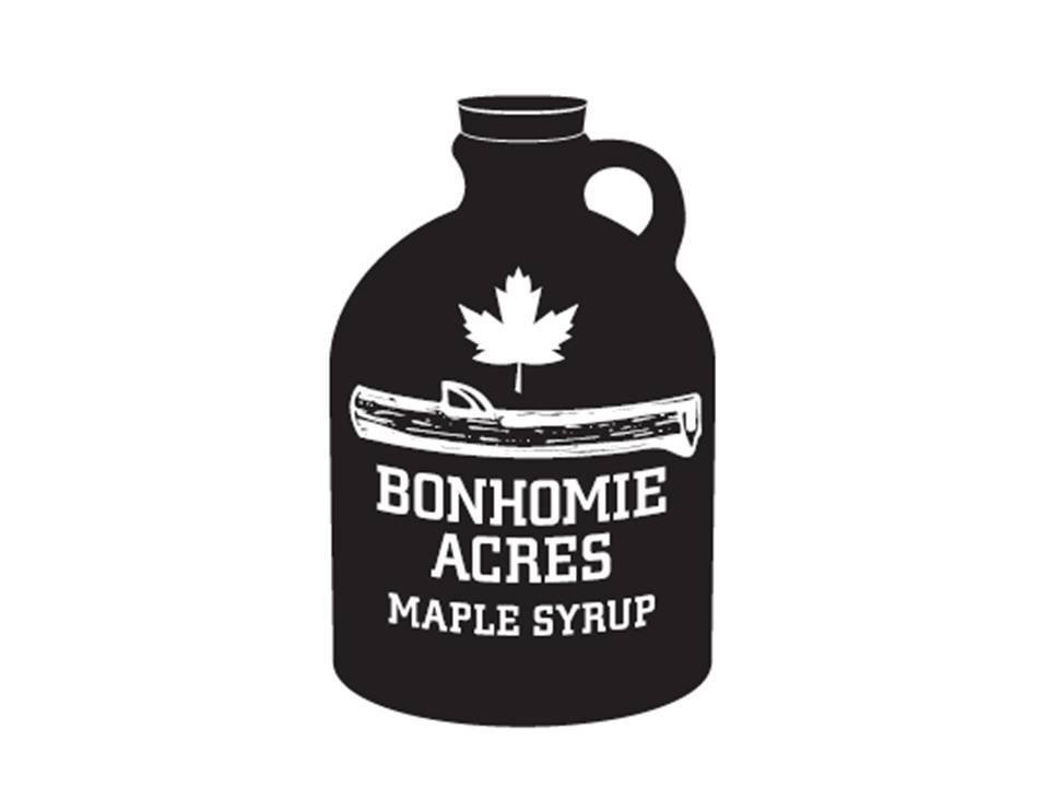 Bonhomie Acres Maple Syrup Logo
