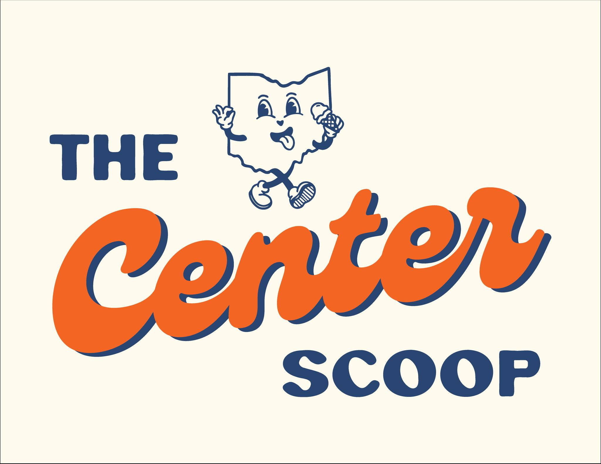 The Center Scoop logo.