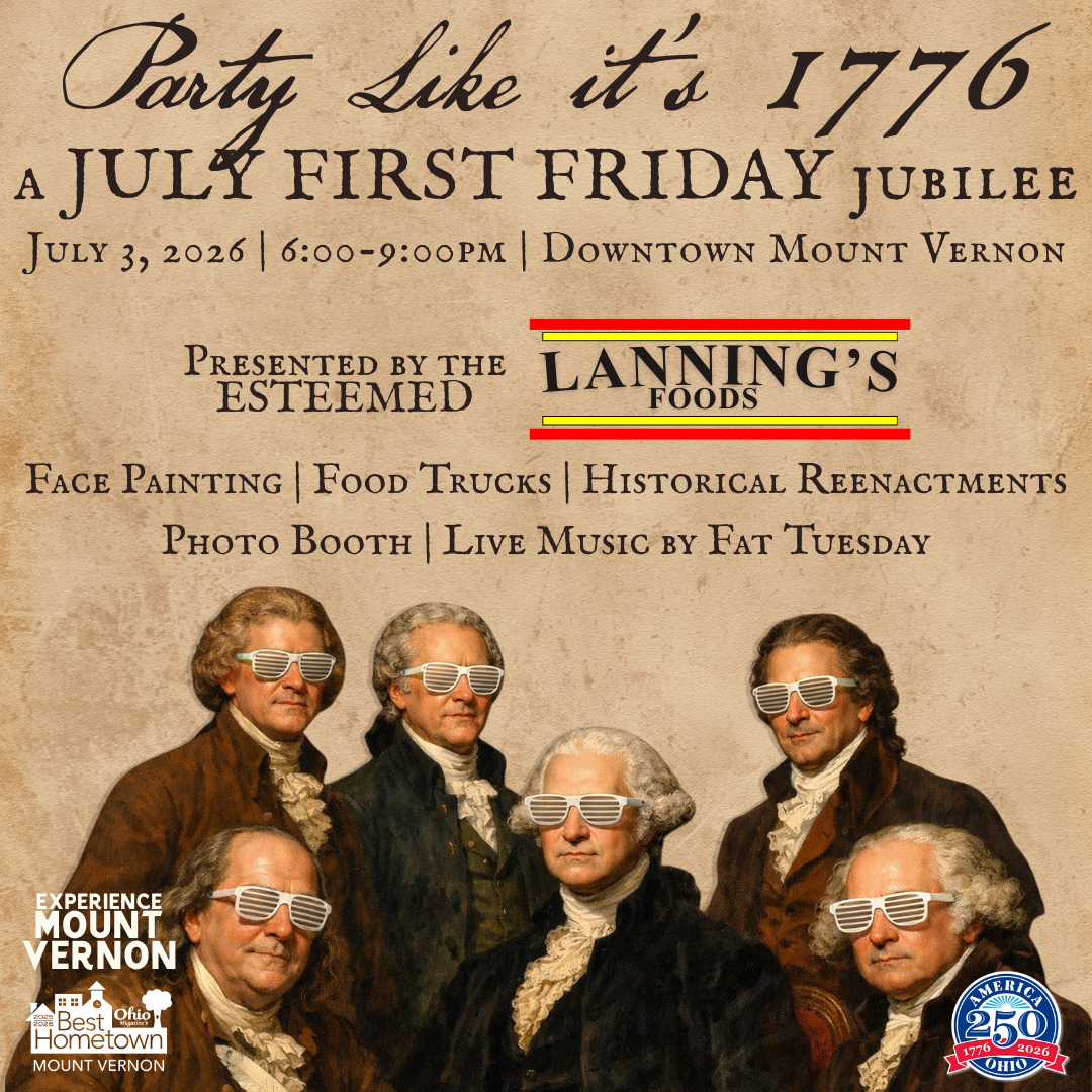 July First Friday: Party Like it's 1776