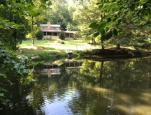 Airbnb Exterior Pond