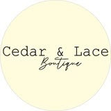 Cedar & Lace Boutique logo.
