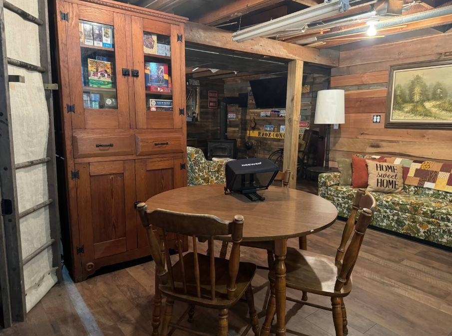 Centerburg Haven Dining and Tabletop Games Room.