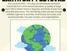 Earth Day Festival Brown Family Environmental Center flyer.