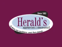 Herald's Appliances logo.