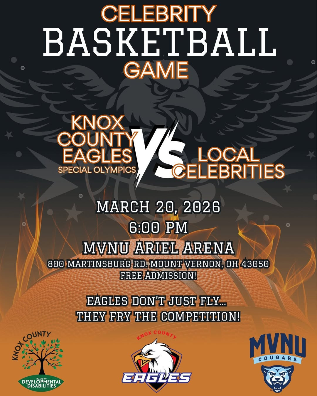 Knox County Board of Developmental Disabilities Celebrity Basketball Game