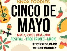 Knox Foodies Cinco De Mayo flyer.