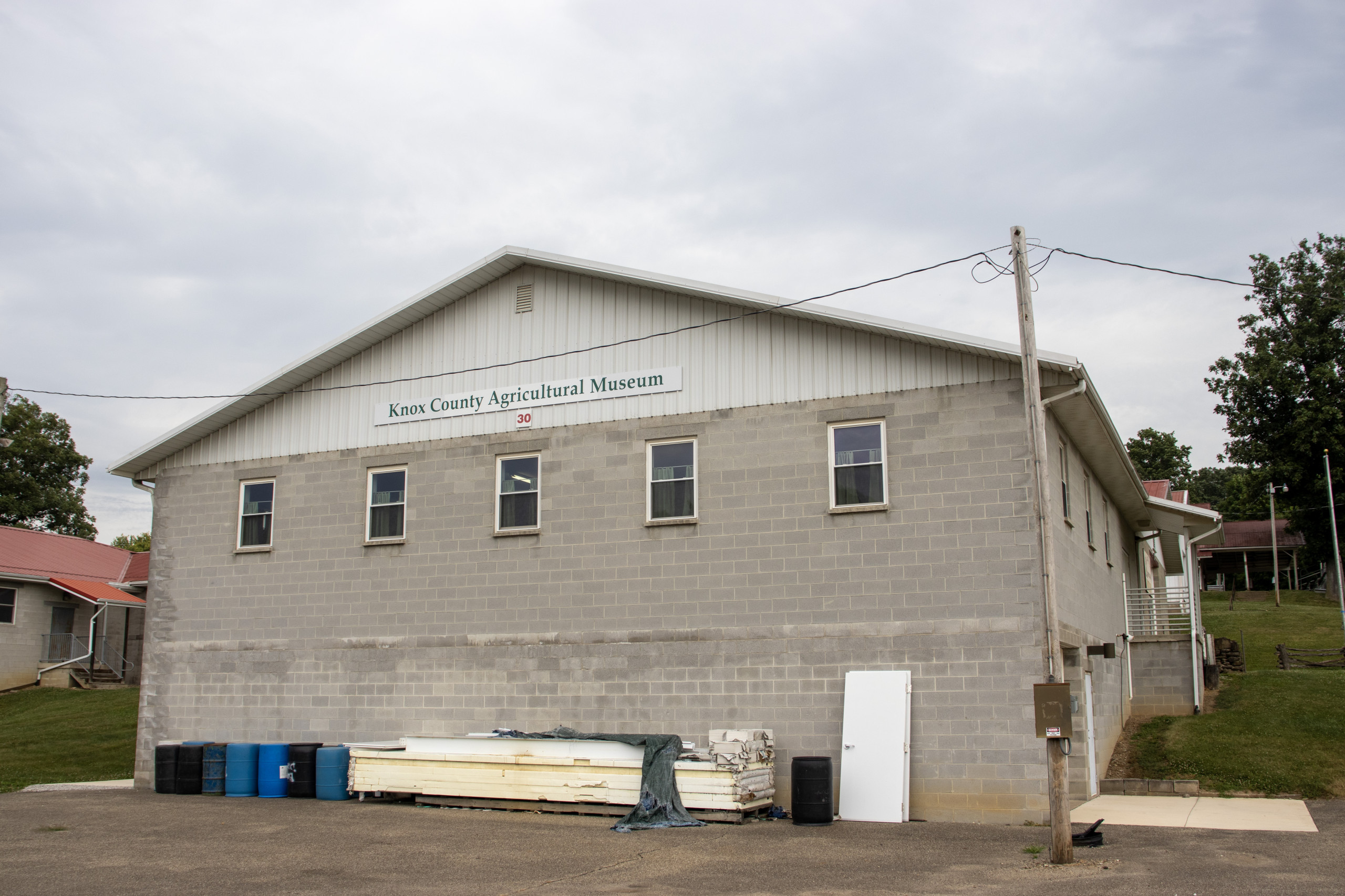 Knox County Agricultural Museum sign.