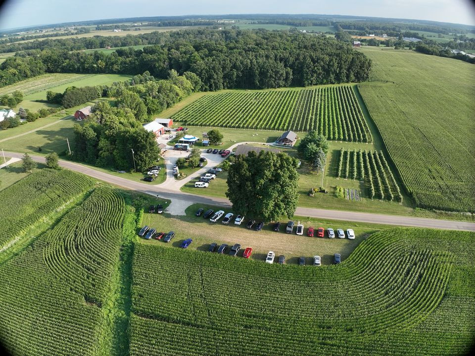 knoxview farm winery ariel view