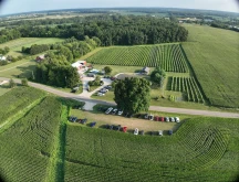 Knox View Farm Winery drone image