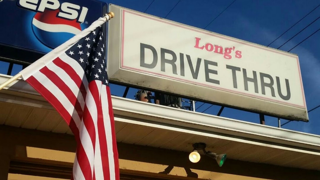 Long's Drive Thru sign.