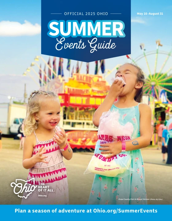 Ohio Summer Events Guide 2025 poster.