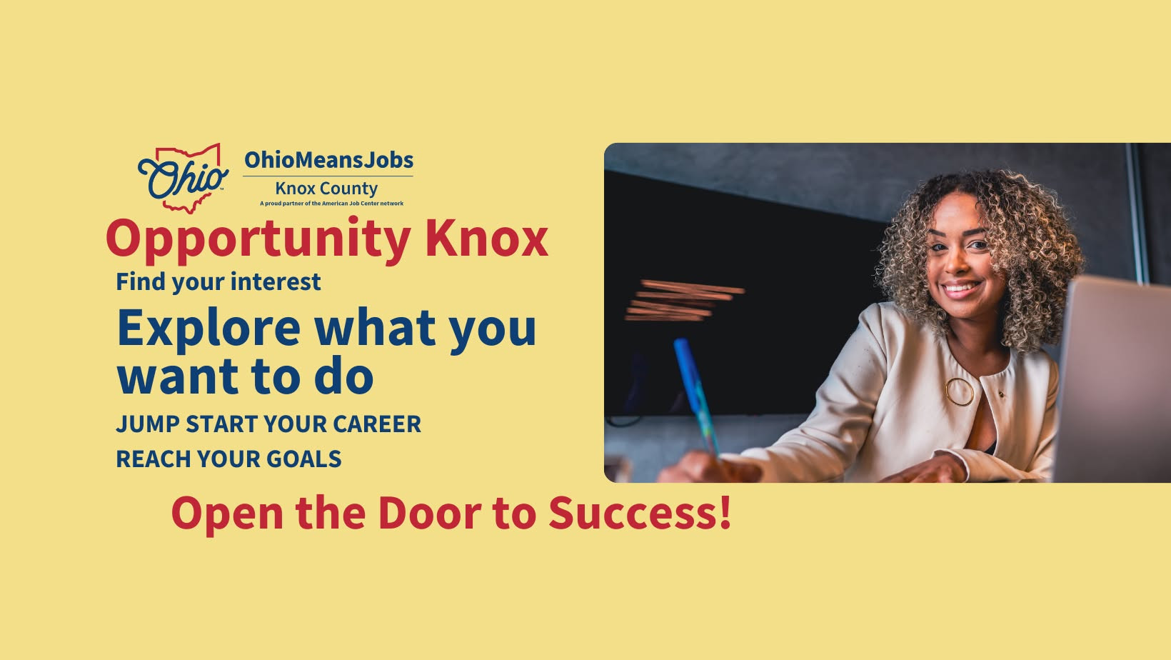 Opportunity Knox flyer.