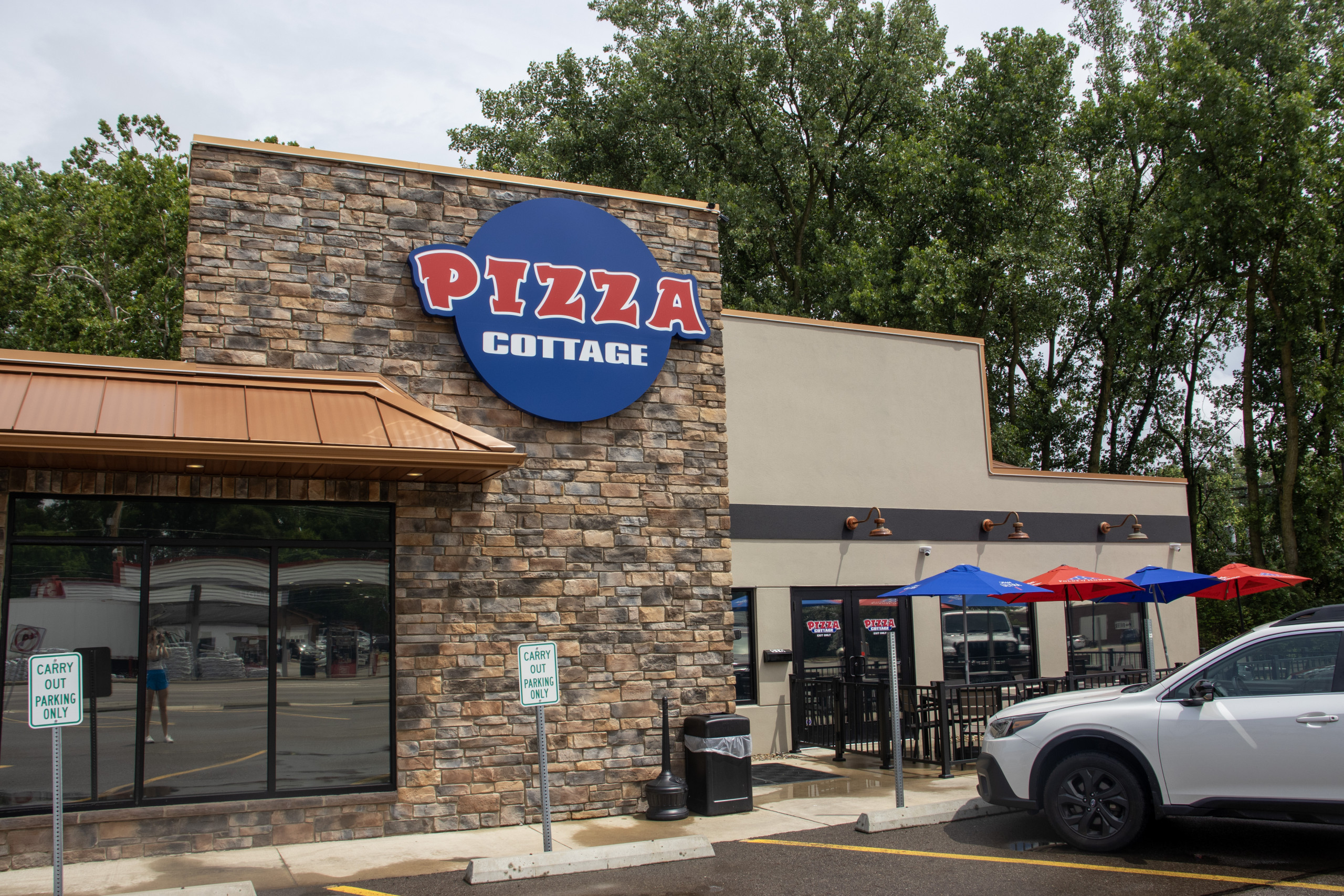 Pizza Cottage Mount Vernon Storefront.