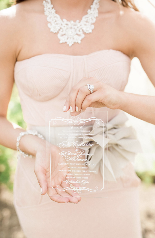 Ink & Ivory Invitation