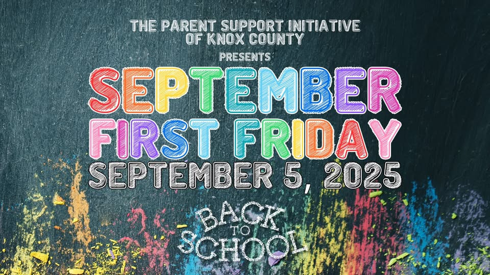 September First Friday flyer.