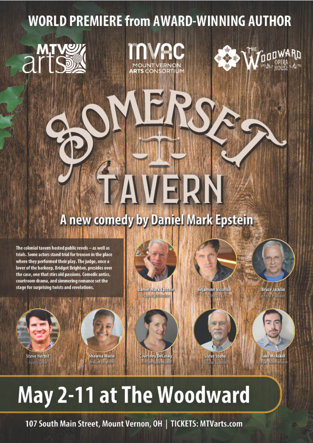 Somerset Tavern play flyer.
