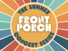 Summer Front Porch Concert Series logo.