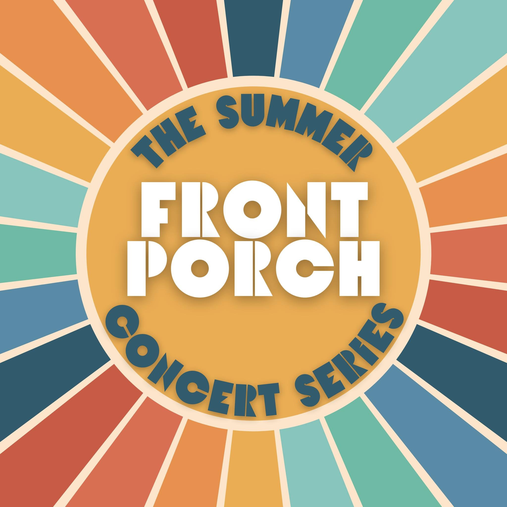 Summer Front Porch Concert Series logo.
