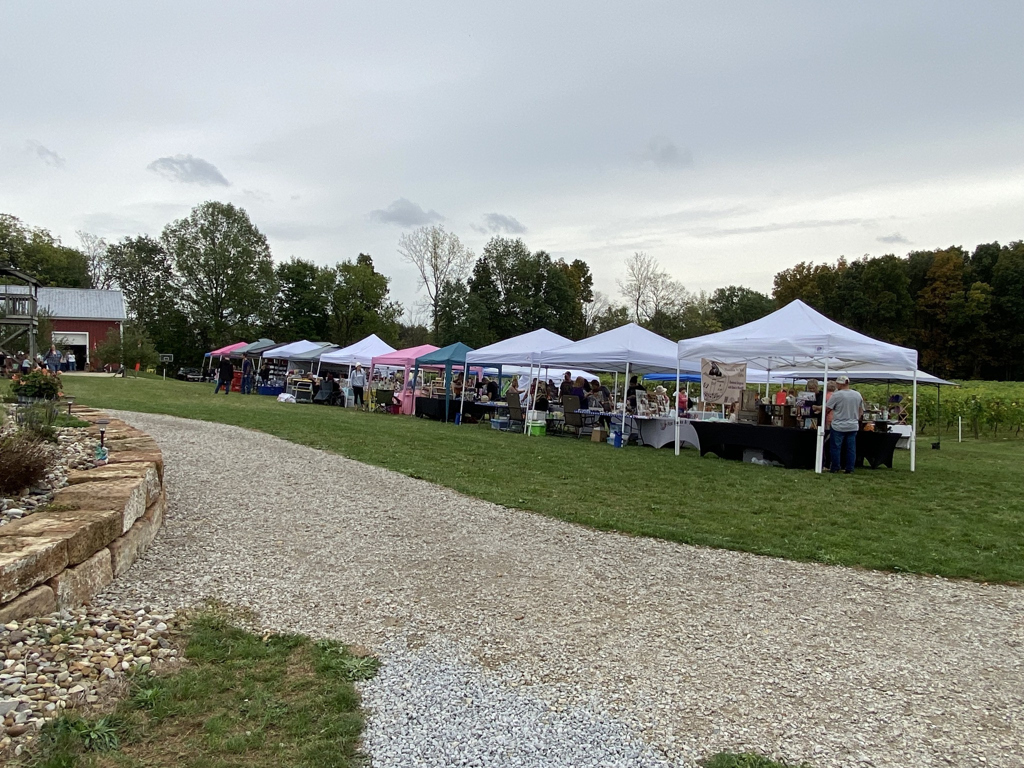 Super Summer Craft Baazar booths.