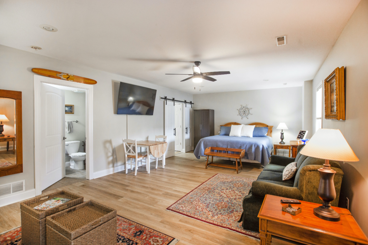 The Captain and Crews Quarters Interior.