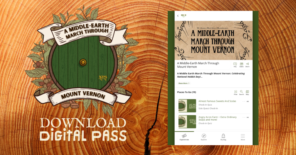 Middle Earth March Digital Download flyer.